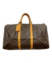 LOUIS VUITTON（ルイ ヴィトン）の古着「トラベルバッグ」｜ブラウン