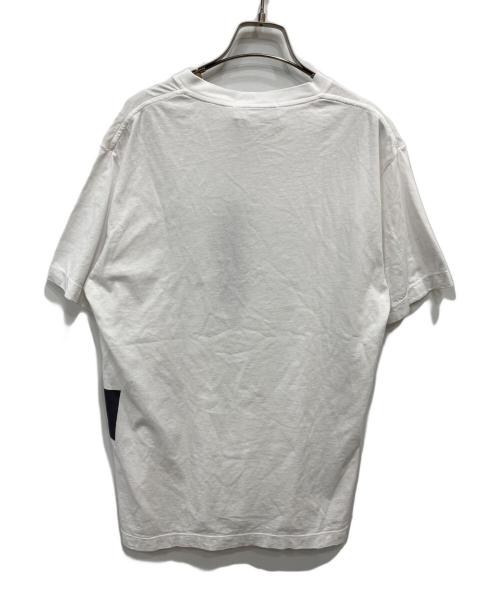 STONE ISLAND（ストーンアイランド）STONE ISLAND (ストーンアイランド) プリントTシャツ ホワイト サイズ:Ｌの古着・服飾アイテム