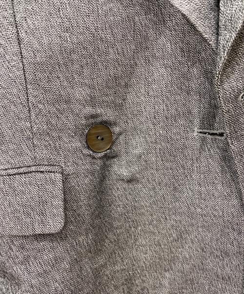 Snidel（スナイデル）Snidel (スナイデル) ヘリンボーンリネンジャケット グレーの古着・服飾アイテム