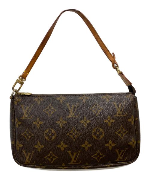 LOUIS VUITTON（ルイ ヴィトン）LOUIS VUITTON (ルイ ヴィトン) ポーチ ブラウンの古着・服飾アイテム