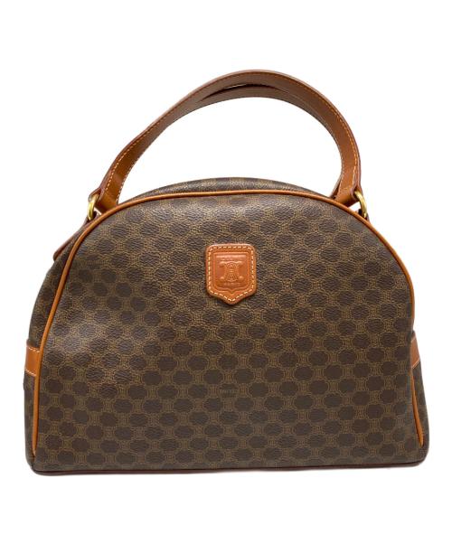 CELINE（セリーヌ）CELINE (セリーヌ) マカダム柄ハンドバッグ ブラウンの古着・服飾アイテム