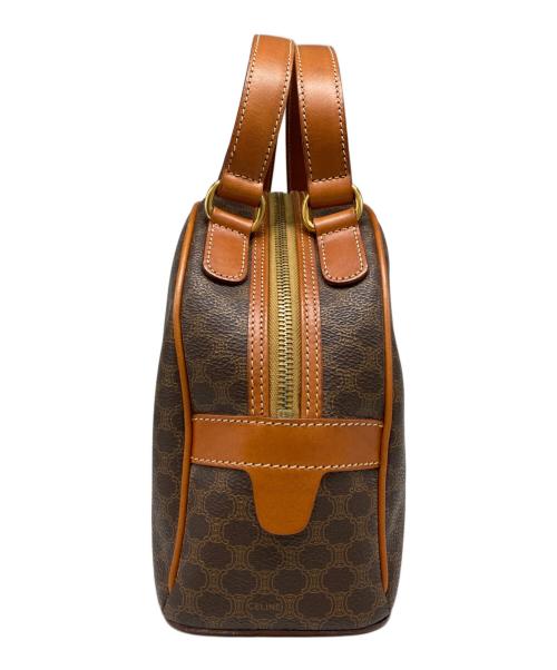 CELINE（セリーヌ）CELINE (セリーヌ) マカダム柄ハンドバッグ ブラウンの古着・服飾アイテム