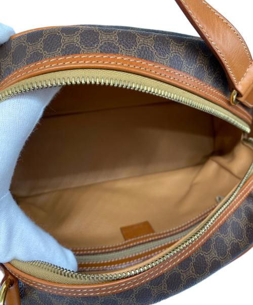 CELINE（セリーヌ）CELINE (セリーヌ) マカダム柄ハンドバッグ ブラウンの古着・服飾アイテム