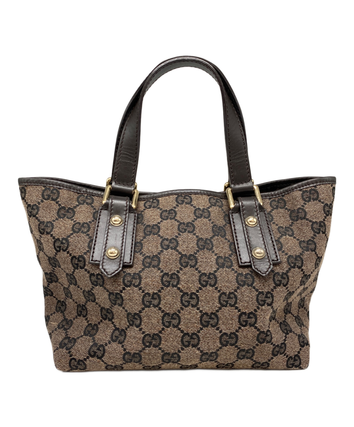 GUCCI グッチ GGキャンバス トートバッグ ブラウン レディース ブランド