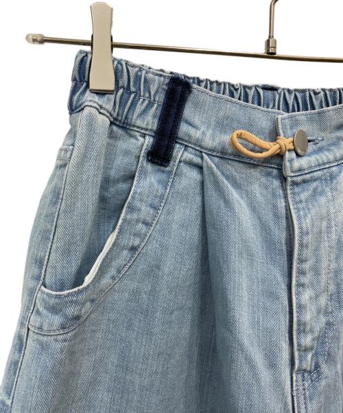 PAMEO POSE（パメオポーズ）PAMEO POSE (パメオポーズ) SAGURADA FAMILIA DENIM WIDE インディゴ サイズ:Sの古着・服飾アイテム