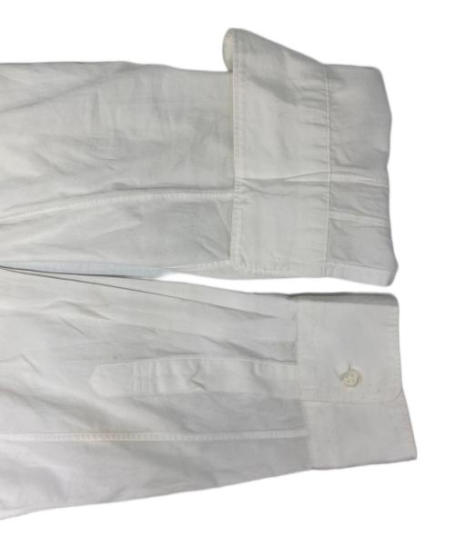 COMME des GARCONS HOMME PLUS（コムデギャルソンオムプリュス）COMME des GARCONS HOMME PLUS (コムデギャルソンオムプリュス) デザインシャツ ホワイト サイズ:Mの古着・服飾アイテム