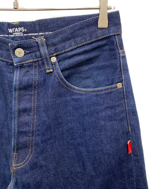 WTAPS（ダブルタップス）WTAPS (ダブルタップス) Trousers Work Cotton Denim ブルー サイズ:Sの古着・服飾アイテム