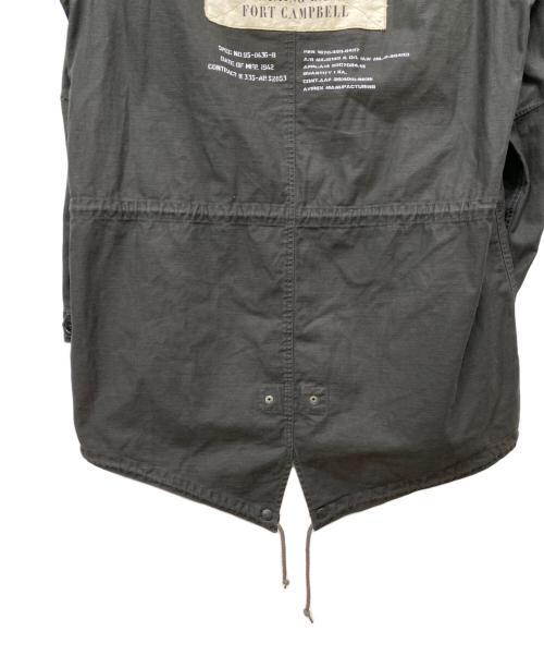 AVIREX（アヴィレックス）AVIREX (アヴィレックス) モッズコート ブラック サイズ:XLの古着・服飾アイテム