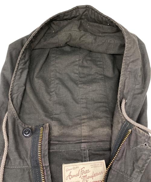 AVIREX（アヴィレックス）AVIREX (アヴィレックス) モッズコート ブラック サイズ:XLの古着・服飾アイテム