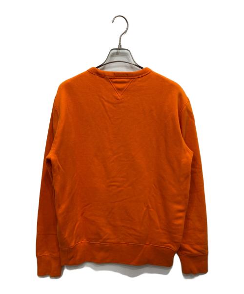 POLO RALPH LAUREN（ポロ・ラルフローレン）POLO RALPH LAUREN (ポロ・ラルフローレン) 両Vスウェット オレンジ サイズ:Sの古着・服飾アイテム