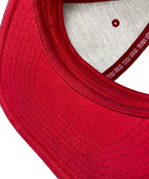 stussy（ステューシー）stussy (ステューシー) キャップ レッドの古着・服飾アイテム