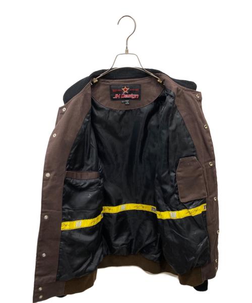 JH Design（ジェイエイチデザイン）JH Design (ジェイエイチデザイン) コットンジャケット ブラウン サイズ:Lの古着・服飾アイテム