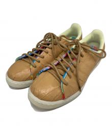 adidas（アディダス）の古着「CAMPUS 80 CROP CUSTAMIZE/CUSTAMIZE/CREAM WHITE」｜ブラウン