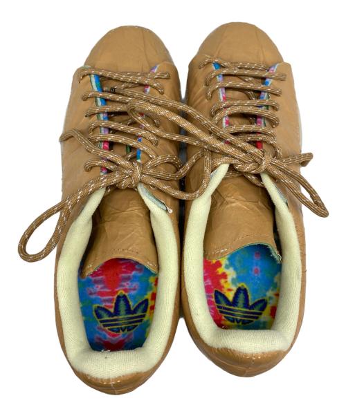 adidas（アディダス）adidas (アディダス) CAMPUS 80 CROP CUSTAMIZE/CUSTAMIZE/CREAM WHITE ブラウン サイズ:25.5の古着・服飾アイテム