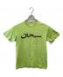 Supreme（シュプリーム）の古着「アラビックロゴTシャツ」｜グリーン
