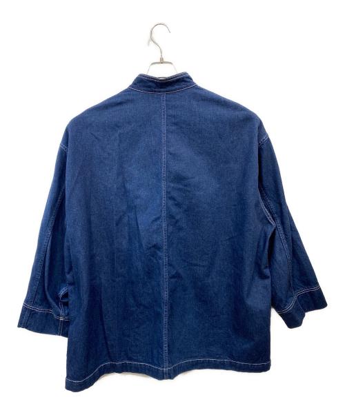 FreshService（フレッシュサービス）FreshService (フレッシュサービス) デニムカンフーカバーオール ブルー サイズ:Mの古着・服飾アイテム