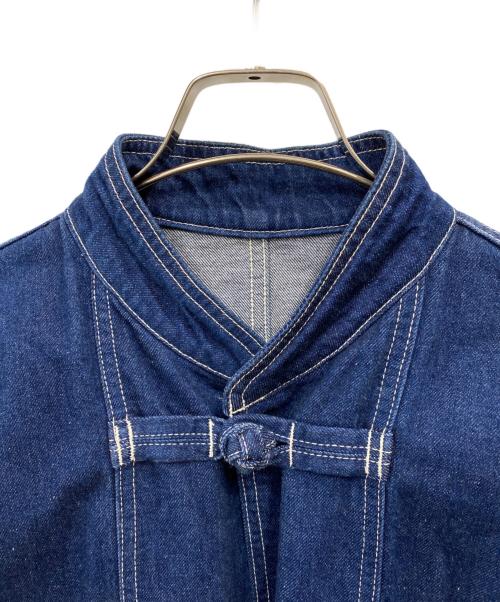 FreshService（フレッシュサービス）FreshService (フレッシュサービス) デニムカンフーカバーオール ブルー サイズ:Mの古着・服飾アイテム