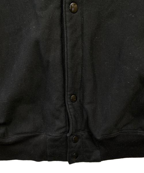 blurhms ROOTSTOCK（ブラームスルーツストック）blurhms ROOTSTOCK (ブラームスルーツストック) Soft&Hard Sweat Snap Cardigan ブラック サイズ:4の古着・服飾アイテム