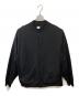blurhms ROOTSTOCK（ブラームスルーツストック）の古着「Soft&Hard Sweat Snap Cardigan」｜ブラック