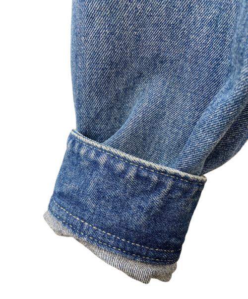 AVIREX（アヴィレックス）AVIREX (アヴィレックス) TOP GUN DENIM JACKET ブルー サイズ:Ｌの古着・服飾アイテム