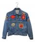 AVIREX（アヴィレックス）の古着「TOP GUN DENIM JACKET」｜ブルー