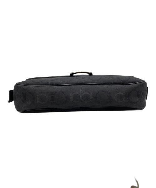 Salvatore Ferragamo（サルヴァトーレ フェラガモ）Salvatore Ferragamo (サルヴァトーレ フェラガモ) ガンチーニ ワンショルダーバッグ ブラックの古着・服飾アイテム