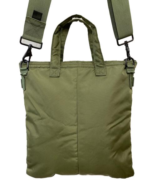 MIS（エムアイエス）MIS (エムアイエス) 2WAYバッグ グリーンの古着・服飾アイテム