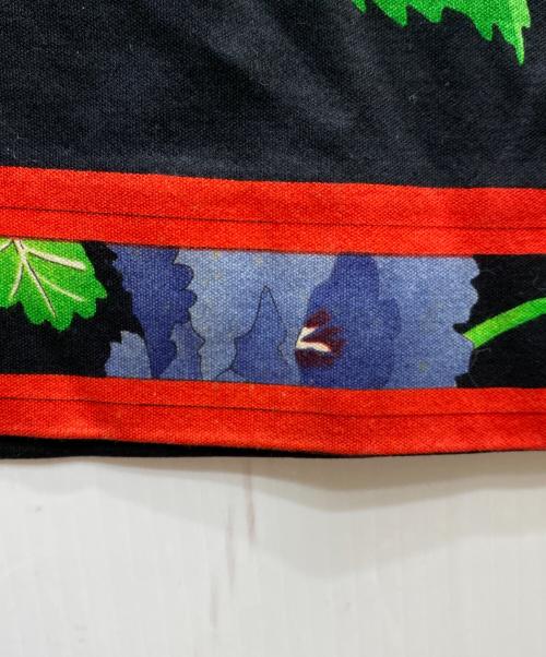 LEONARD（レオナール）LEONARD (レオナール) 花柄ワンピース ブラック サイズ:Lの古着・服飾アイテム