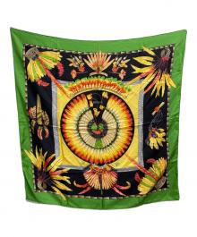 HERMES（エルメス）の古着「カレ90」｜グリーン