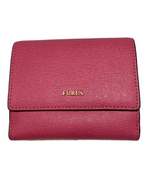 FURLA（フルラ）FURLA (フルラ) 2つ折り財布 ピンクの古着・服飾アイテム
