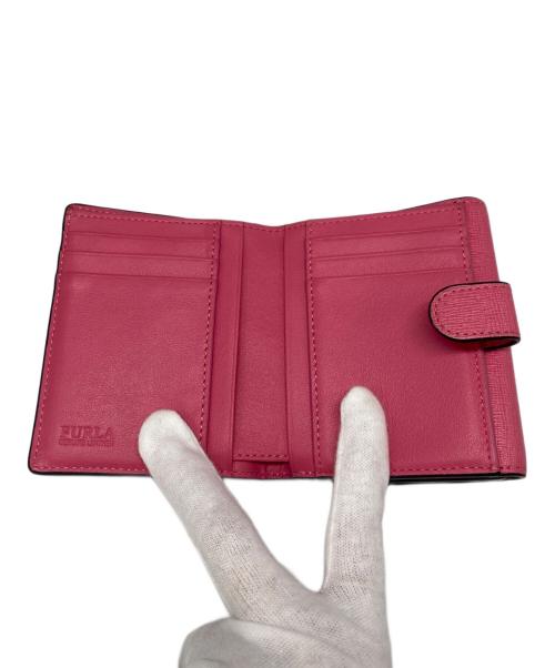 FURLA（フルラ）FURLA (フルラ) 2つ折り財布 ピンクの古着・服飾アイテム