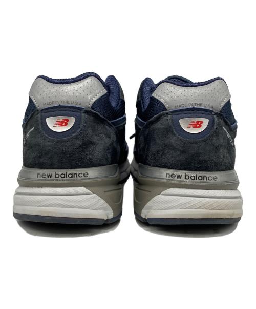 NEW BALANCE（ニューバランス）NEW BALANCE (ニューバランス) U990NV4 ネイビー サイズ:27㎝の古着・服飾アイテム