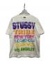 stussy（ステューシー）の古着「00's プリントTシャツ」｜ホワイト