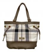 BLUE LABEL CRESTBRIDGEブルーレーベルクレストブリッジ）の古着「ショルダーバッグ」｜ピンク