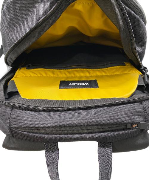 WEXLEY（ウェクスレイ）WEXLEY (ウェクスレイ) SHELDRAKE BACKPACK ブラックの古着・服飾アイテム