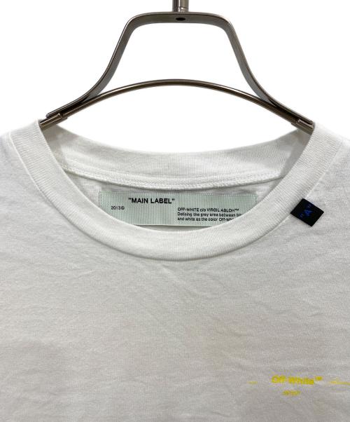 OFFWHITE（オフホワイト）OFFWHITE (オフホワイト) プリントTシャツ ホワイト サイズ:ＸＳの古着・服飾アイテム