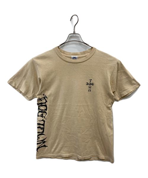DOG TOWN（ドッグ タウン）DOG TOWN (ドッグ タウン) バックプリントTシャツ ベージュ サイズ:不明の古着・服飾アイテム