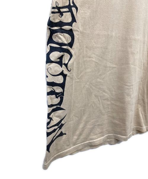 DOG TOWN（ドッグ タウン）DOG TOWN (ドッグ タウン) バックプリントTシャツ ベージュ サイズ:不明の古着・服飾アイテム