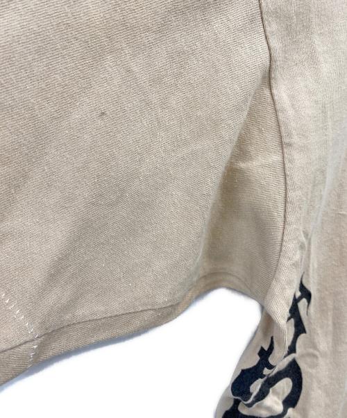 DOG TOWN（ドッグ タウン）DOG TOWN (ドッグ タウン) バックプリントTシャツ ベージュ サイズ:不明の古着・服飾アイテム