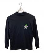 powell peraltaパウエルペラルタ）の古着「プリントカットソー」｜ブラック