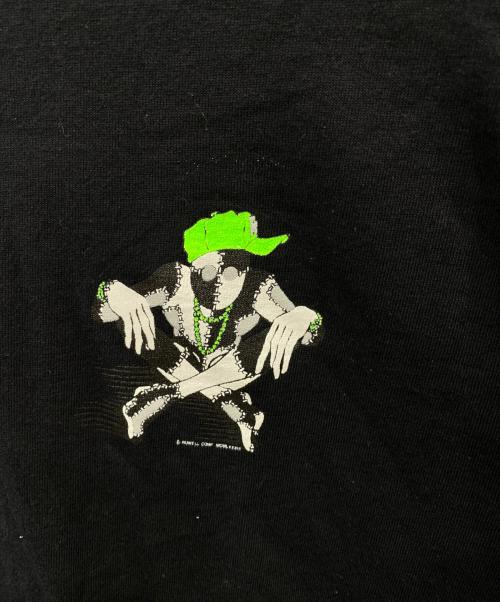 powell peralta（パウエルペラルタ）powell peralta (パウエルペラルタ) プリントカットソー ブラック サイズ:Mの古着・服飾アイテム