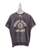 Championチャンピオン）の古着「60's 半袖ラグランスウェット」｜グレー