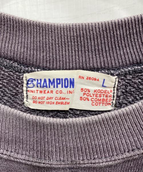 Champion（チャンピオン）Champion (チャンピオン) 60's 半袖ラグランスウェット グレー サイズ:Lの古着・服飾アイテム