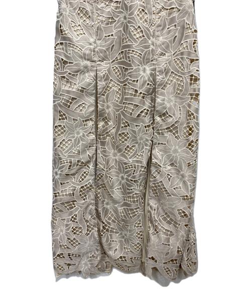 Lily Brown（リリーブラウン）Lily Brown (リリーブラウン) フラワーレースワンピース ベージュ サイズ:1の古着・服飾アイテム