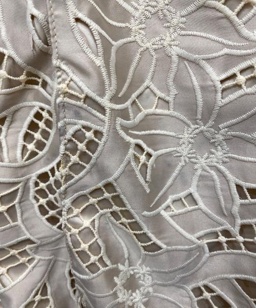 Lily Brown（リリーブラウン）Lily Brown (リリーブラウン) フラワーレースワンピース ベージュ サイズ:1の古着・服飾アイテム