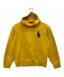 POLO RALPH LAUREN（ポロ・ラルフローレン）の古着「前Vビッグポニーパーカー」｜イエロー
