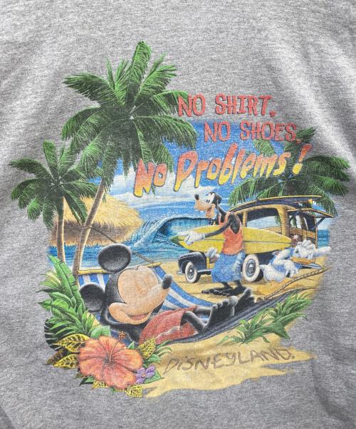 DISNEY（ディズニー）DISNEY (ディズニー) ヴィンテージTシャツ グレー サイズ:Ｍの古着・服飾アイテム