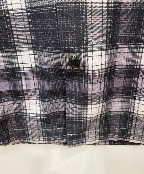 Schott（ショット）Schott (ショット) LS FLANNEL SHIRT OMBRE ブラック サイズ:Ｌの古着・服飾アイテム