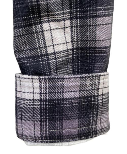 Schott（ショット）Schott (ショット) LS FLANNEL SHIRT OMBRE ブラック サイズ:Ｌの古着・服飾アイテム