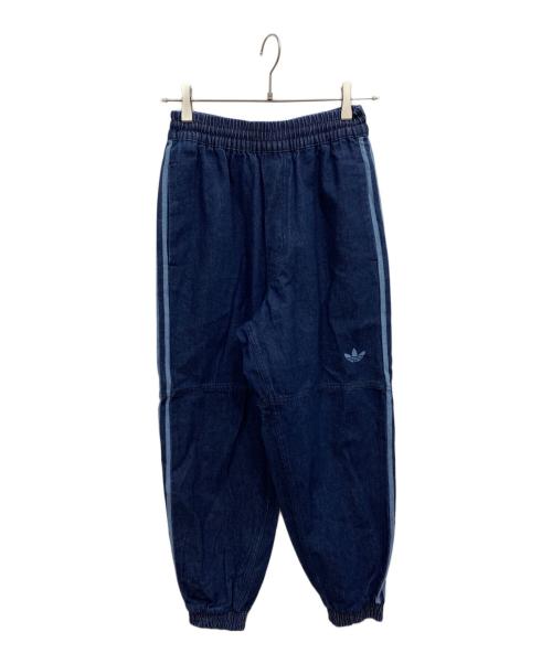adidas（アディダス）adidas (アディダス) DENIM TRACK PANTS インディゴ サイズ:Lの古着・服飾アイテム